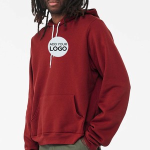 Sweat à capuche streetwear en molleton avec broderie et impression numérique Winter de Independent Trading Co - Product Image 3