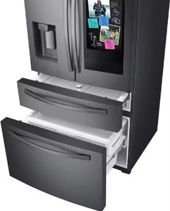 ตู้เย็น LG 500 คุณภาพสูงสำหรับใช้ในบ้าน หน้าจอดิจิตอล ตัวเครื่องสแตนเลส ช่องแช่แข็งด้านบน - Product Image 2