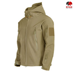 Veste Softshell sur mesure pour homme, fermeture éclair, tissu confortable et respirant avec logo personnalisé - Product Image 3