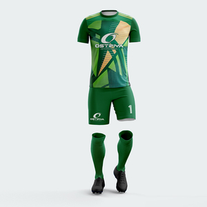 ชุดกีฬาฟุตบอลสำหรับผู้ใหญ่เครื่องแบบฟุตบอลนุ่มสบายระบายอากาศ - Product Image 2