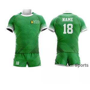 เสื้อรักบี้คุณภาพสูง พิมพ์ลายพัฟโพลีเอสเตอร์ สำหรับผู้ชาย ขายส่ง - Product Image 1