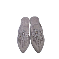 Babouches en fourrure pour femmes Moroccan Soul - Polyvalentes et confortables, en cuir véritable, pour une utilisation en intérieur en toutes saisons
