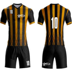 เสื้อฟุตบอลทีมแบบสั่งทำพิเศษ ปี 2026 แห้งเร็ว คุณภาพสูง ผลิตจากโพลีเอสเตอร์ 100% พิมพ์ลายแบบซับลิเมชั่น ดีไซน์ล่าสุด รุ่นใหม่ คอวี - Product Image 1