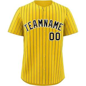 Camiseta de béisbol personalizada con bajo MOQ, camiseta de béisbol sublimada de nuevo diseño - Product Image 4