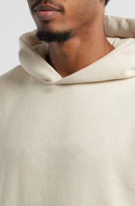 OEM/ODM 100% algodón 400 GSM logotipo personalizado impreso gota hombro sudaderas con capucha logotipo bordado personalizado sudadera de peso pesado para hombres - Product Image 4