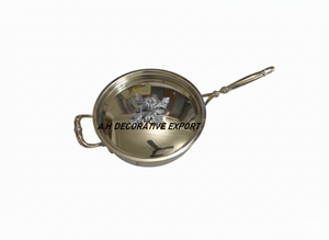 Luxury Classic Stainless Steel Hammered Casserole Dish Copper Exterior Decorative Artichoke Lid Ornate Handles Insulated <b>Hot</b> Pot - Product Image 6