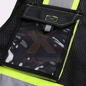 เสื้อกั๊กสะท้อนแสงคุณภาพสูง ราคาประหยัด ดีไซน์โดดเด่น สีพื้น เสื้อกั๊กสะท้อนแสงเพื่อความปลอดภัย - Product Image 5