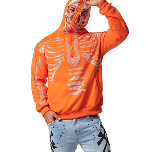 2025 <b>Mens</b> Oversized 100% Soft Cotton Heavy Duty Fleece French Terry Pullover Hoodie 500gsm 3D <b>for</b> Unisex Winter - Product Image 2