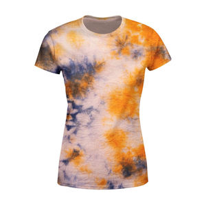 Camiseta estampada personalizada de gran tamaño para mujer, camiseta de sublimación transpirable de secado rápido para mujer, camisetas de sublimación de tamaño de EE. UU. para mujer - Product Image 3