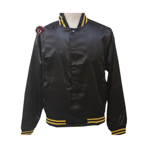 Vente en gros Alpha | Phi Broderie Fraternité Hommes Satin Varsity Veste | Fraternité Brodé Hommes Varsity Veste Style Personnalisé - Product Image 1