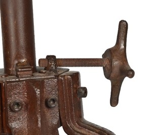 Table basse moderne à manivelle en fer Bruno avec mobilier de salon décoratif en bois de manguier léger et portable avec fonctions de rangement - Product Image 3