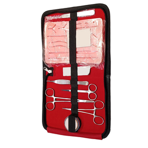 Kit de sutura para estudiantes de medicina al por mayor con el mejor juego de instrumentos de metal manual de sutura de acero inoxidable juego de sutura de práctica - Product Image 6