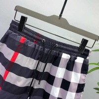 Shorts de Plage de Luxe pour Homme de Marque Bur Berry – Ensemble d'Été de Haute Qualité, Short de Créateur Tendance pour Homme