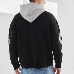 Men's Stylish Polyester Pullover <b>Thermal</b> <b>Hoodie</b> Casual Digital Printed Winter Season Wear with Comfort Embroidered Performance - Product Image 3