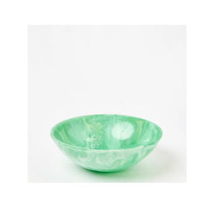 Bol de service en résine écologique de luxe Finition polie brillante Surface lisse Design moderne pour fruits Snacks Party Living Room - Product Image 6