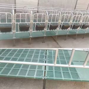 Gran oferta, nuevo equipo de cría de cerdos galvanizado, corral de parto de cerdas y jaula de vivero de lechones para una cría eficiente de cerdos - Product Image 5