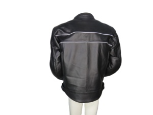 Unisex Leather Racing <b>Biker</b> <b>Jacket</b> Waterproof Windproof Breathable Color Blocked Custom Plus Size Motorbike Coat - Product Image 2