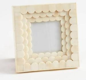 Cadre photo en bois MDF magnifiquement conçu avec cadre en résine incrusté d'os pour la décoration intérieure - Product Image 1