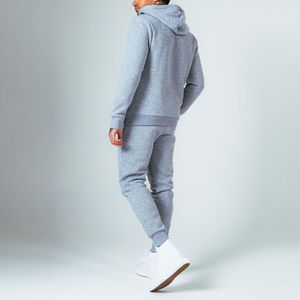 Conjuntos Deportivos Casuales con Capucha para Hombre para Gimnasio y Correr al Aire Libre - 100% Algodón Felpa Transpirable Movimiento Suave y Comodidad de Flujo de Aire - Product Image 2