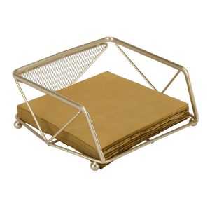 Panier à serviettes en métal durable pour la cuisine, la table à manger, la maison, le bureau et le restaurant. - Product Image 1