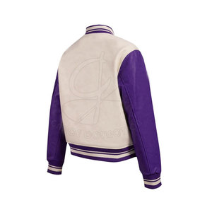 Chaquetas con hombros caídos de Pekín personalizadas de alta fabricación para mujer, chaquetas con letras de manga larga, características impresas transpirables - Product Image 4
