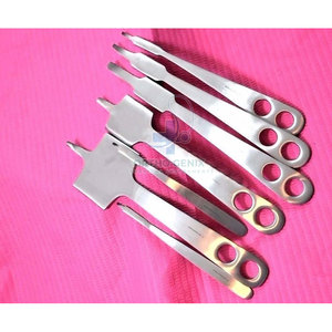 Ensemble de leviers orthopédiques en acier inoxydable, instruments chirurgicaux de qualité médicale, outils manuels certifiés CE, usage hospitalier - Product Image 2