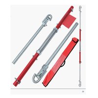 Barre de remorquage industrielle DIY avec amortisseur à ressort, personnalisable OEM/ODM/OBM, fabrication chinoise, charge maximale 3000 kg, 2 m