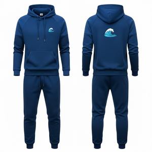 Conjunto Deportivo de Invierno para Hombre, con Capucha y Cremallera, de Secado Rápido, Transpirable y Ligero, para Ejercicio Diario - Product Image 3