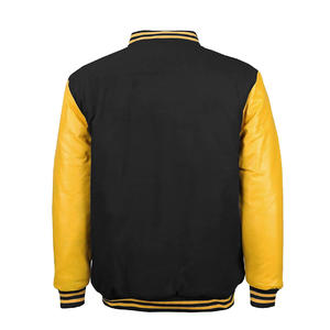 Chaquetas Varsity de Lana para Hombre al Mejor Precio, Ecológicas, Transpirables, Diseño Único, Cuello Alto, Estilo Urbano, OEM Personalizado, Otoño - Product Image 4