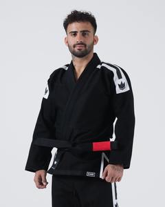 Kimono de Jiu-Jitsu en perle noire de 450 GSM, poids lourd, uniforme de Jiu-Jitsu brésilien BJJ, vêtements d'arts martiaux de haute qualité - Product Image 5