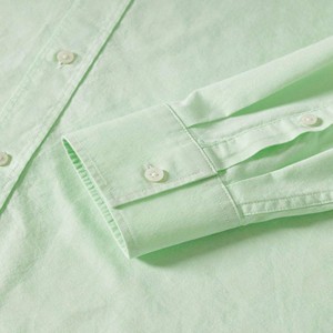 Fabricant d'équipement d'origine Logo fabriqué sur mesure 100% coton Oxford Chemise à carreaux décontractée en flanelle à manches longues pour hommes - Product Image 4