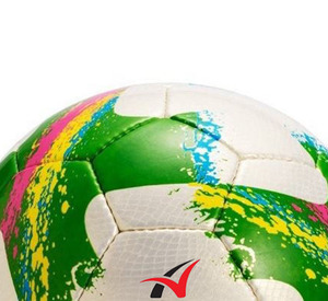 Alaay Balón de fútbol de alta calidad Diseño personalizado Logo PU Cuero Cosido a mano Balones de fútbol para entrenamiento - Product Image 6
