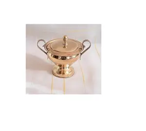 New Arrival Sugar Pot Bed Room simple Design Luxurious Healthy pure brass at Best wholesale low Price