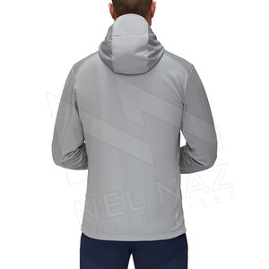 Veste Softshell OEM pour hommes à usage extérieur Veste Softshell sur mesure Veste Softshell d'hiver confortable - Product Image 4