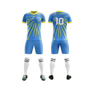 Conjunto de Uniforme de Fútbol para Hombre de Secado Rápido y Transpirable, Personalizable, para Entrenamiento, Partido, Club, Venta al Por Mayor - Product Image 1