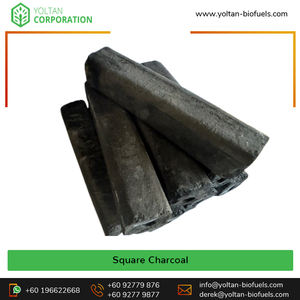 Charbon de bois de barbecue carré de sciure de bois dur mixte tropical 100% du fournisseur de confiance 38X38mm avec logo personnalisé pour barbecue - Product Image 5