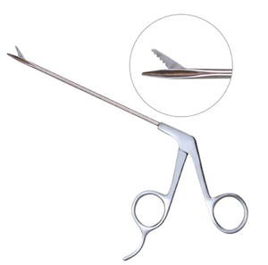 Tijeras Ortopédicas Veterinarias de Alta Calidad de 3.4 mm con Punta Recta y Dientes Serrados, Instrumento de Artroplastia, Eje Recto Manual - Product Image 1