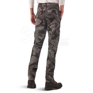 กางเกงคาร์โก้ผู้ชายย้อมสีล้วนระบายอากาศได้ดีสไตล์ใหม่ - Product Image 2