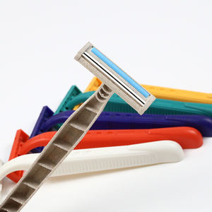 Профессиональная Бритва для гостиниц с двумя лезвиями, одноразовая многоразовая пластиковая бритва, недорогая безопасная для мужчин - Product Image 4