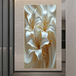 Tường bức tranh nghệ thuật trang trí bức tranh cho phòng khách hiện Đại Trung Quốc pha lê sứ sơn trang trí nội thất - Product Image 3