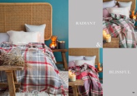 Manta de Algodón Tejida Suave Home Collection, 500 GSM, 150x200 cm, Transpirable, Lavable a Máquina, para Todas las Estaciones, 3.5-4 KG, Nueva