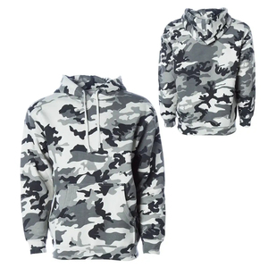 Sudadera con capucha lisa en blanco con logotipo personalizado de alta calidad al por mayor, Sudadera con capucha de algodón para hombre, Jersey informal, ropa de lana, sudadera con capucha para hombre - Product Image 3