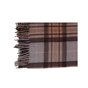 Manta Mackellar suave de diseño personalizado recién llegado del fabricante indio técnica tejida con patrón de rayas para la temporada de otoño - Product Image 6