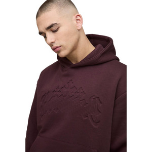 ชุดวอร์มผ้าฟลีซของผู้ชายลายนูนมีฮู้ดและกางเกงวิ่งขากว้างชุดวอร์มเนื้อนุ่มออกแบบโลโก้ได้ตามที่ต้องการ - Product Image 3