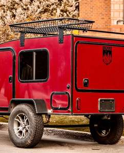 Remorque de camping-car en aluminium en forme de larme tout-terrain. - Product Image 4