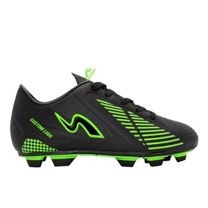 Logo personalizzato Chaussures de football taglia 47 durevole Sport society ballon de football professionnel scarpe da calcio per gli uomini - Product Image 1