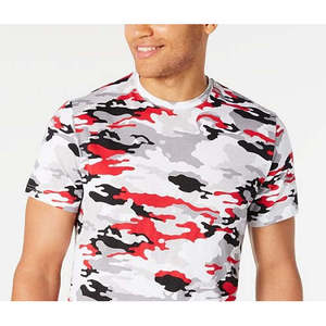 T-Shirt Mimetica da Uomo American Rag in Cotone Premium Jersey 200 Grammi Bianca Taglia Piccola per Stampa a Sublimazione e Serigrafia - Product Image 2