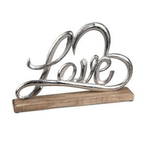 Centre de table romantique pour les couples avec un design sur le thème du coeur idéal pour la Saint-Valentin décor de dîner aux chandelles - Product Image 1