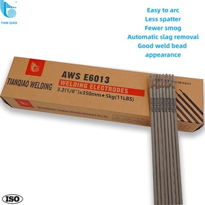 Electrodos <span class=keywords><strong>de</strong></span> Soldadura E6013 <span class=keywords><strong>de</strong></span> <span class=keywords><strong>2</strong></span>.5mm, 3.2mm, 4.0mm <span class=keywords><strong>y</strong></span> 5.0mm, Varillas <span class=keywords><strong>de</strong></span> Soldadura por Arco para Acero al Carbono - Product Image 1