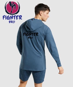 Custom Sunfaded cremallera French Terry Streetwear funcional ácido lavado hombres Zip up remache peso pesado Rhinestone Sudadera con capucha - Product Image 2